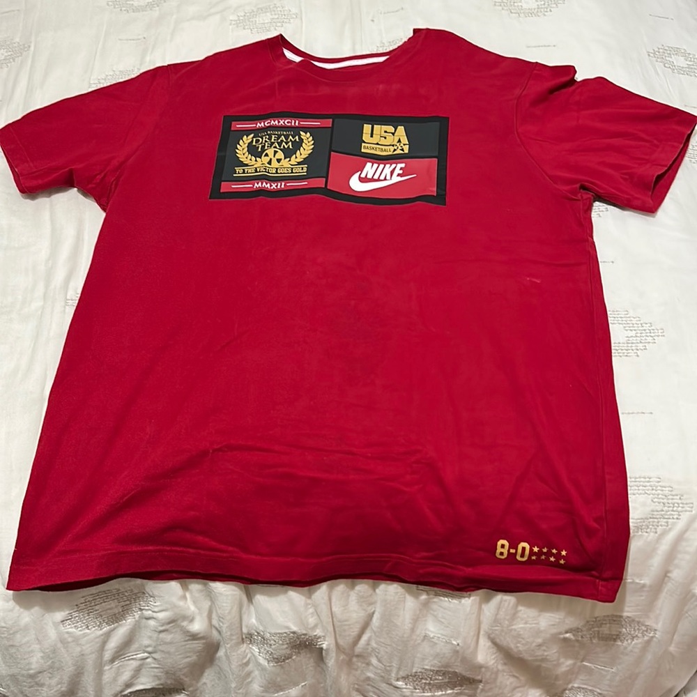 Nike USA basketball dream team tee shirt xl